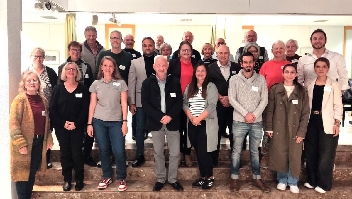 Gruppenbild der Aktiven im Familienzentrum Kriftel